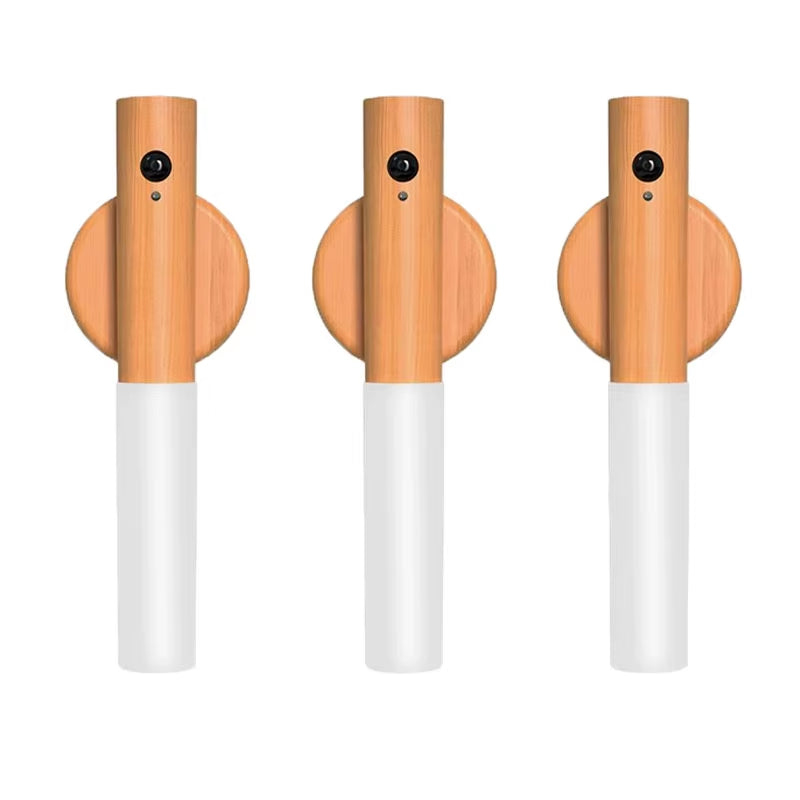 1/2/3/4 Motion Sensing Night Lights LED Rechargeable Magnetic Wall Lights Suitable for Corridors Bedrooms Stairs Bathrooms